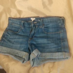 Classic J Crew jean shorts